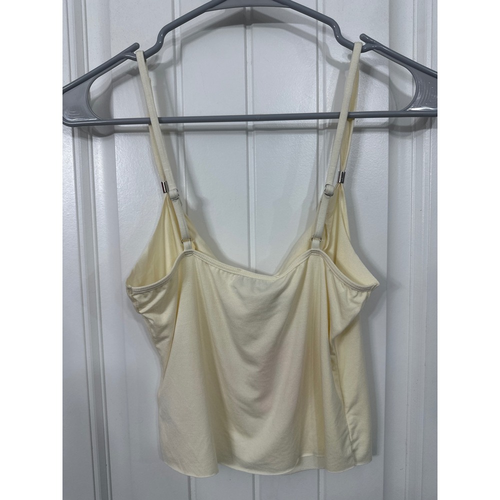 Edikted Tan Lace Up Front Camisole Top Small NWT Braided Detail Cami S18525 - Picture 6 of 7